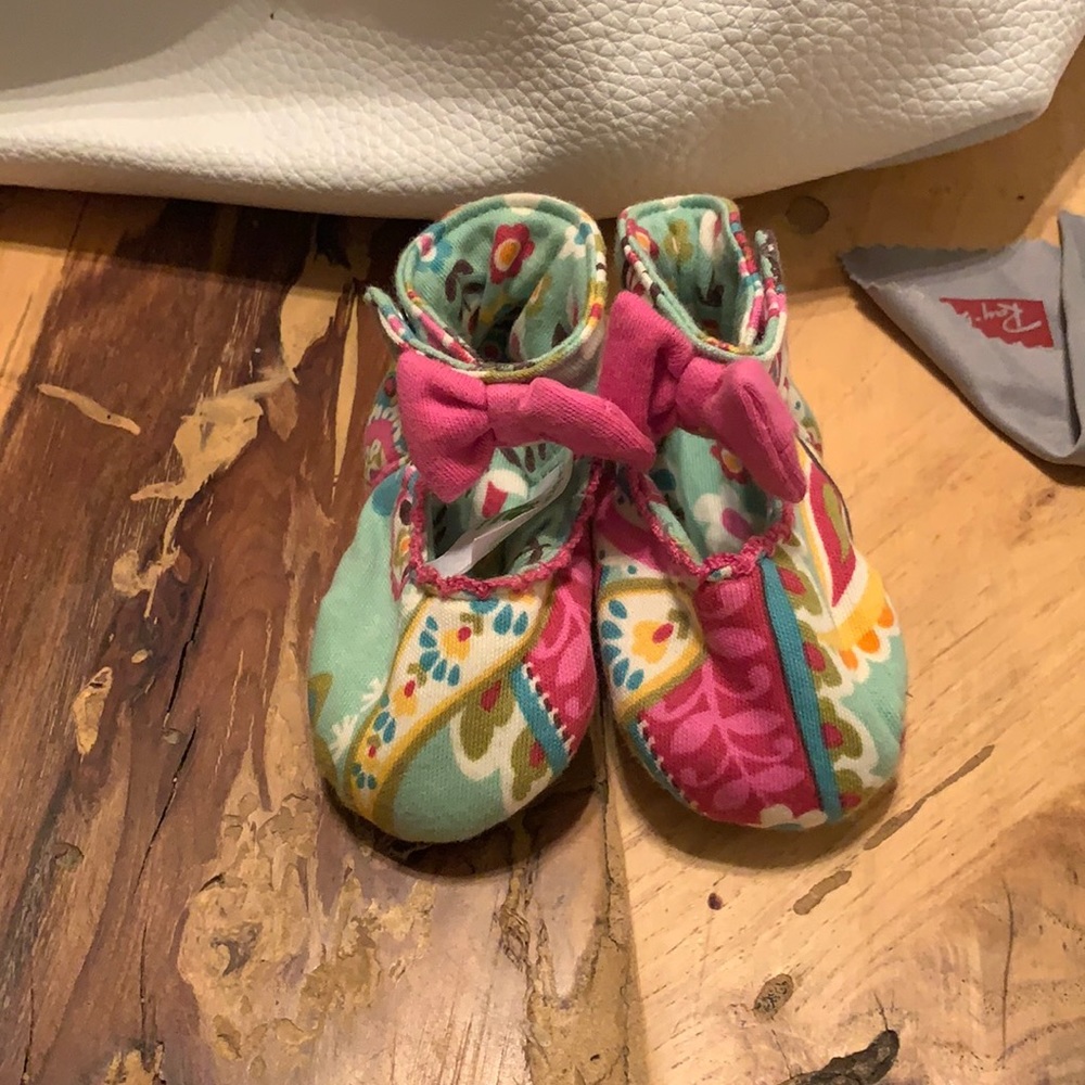 Vera Bradley baby shoes